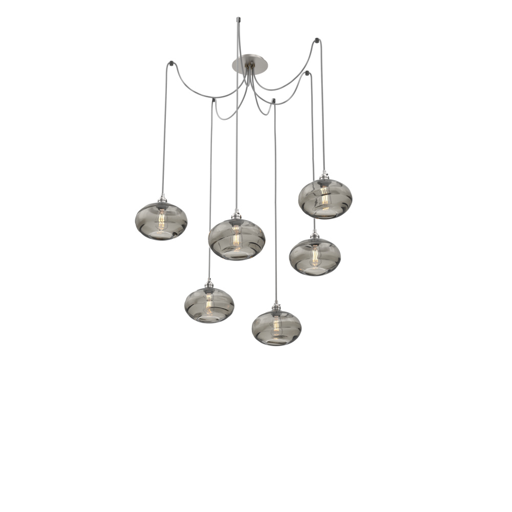 Coppa Round 6pc Swag Multi-Pendant