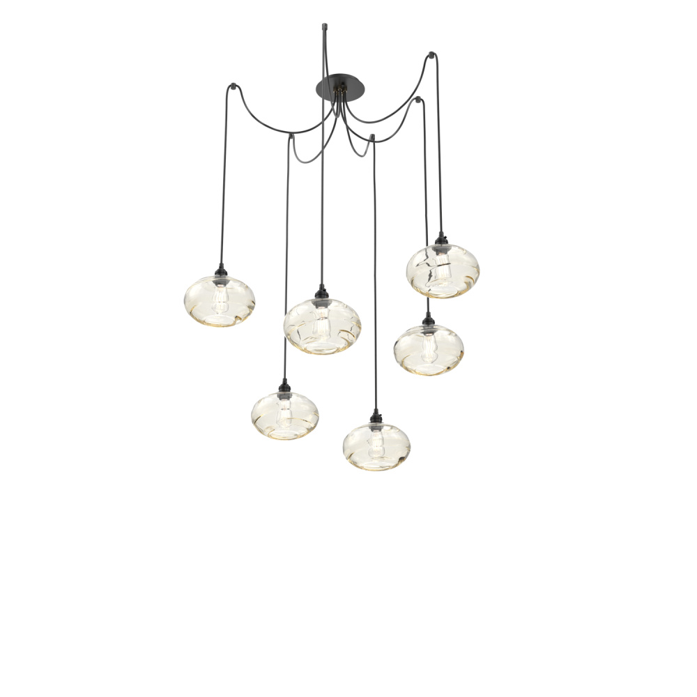 Coppa Round 6pc Swag Multi-Pendant