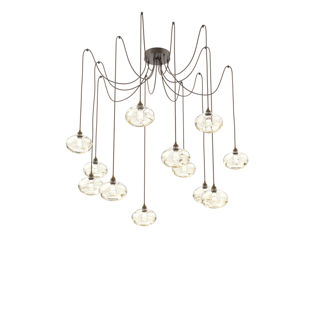 Coppa Round 12pc Swag Multi-Pendant