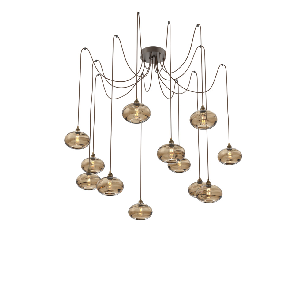 Coppa Round 12pc Swag Multi-Pendant