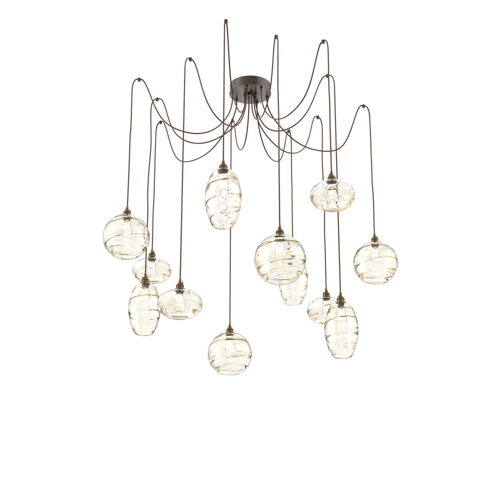 Misto Round 12pc Swag Multi-Pendant