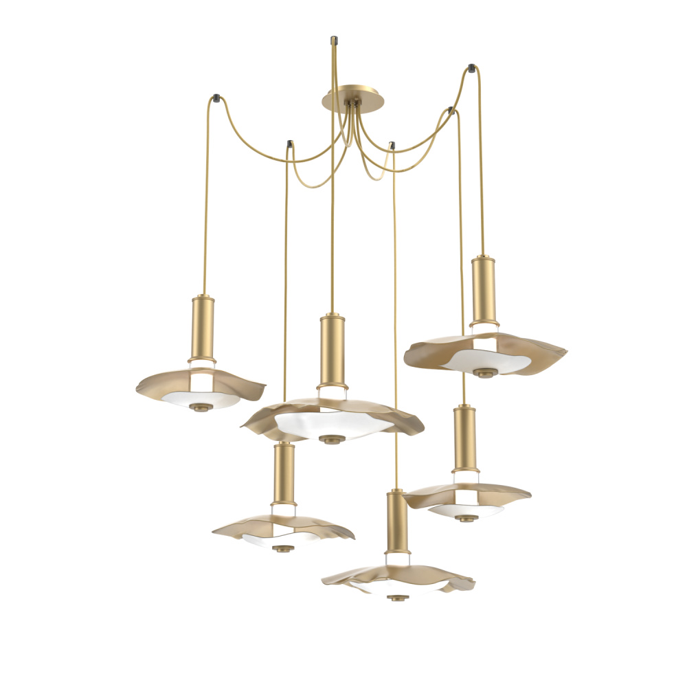 Cumulus Round 6pc Swag Multi-Pendant Chandelier