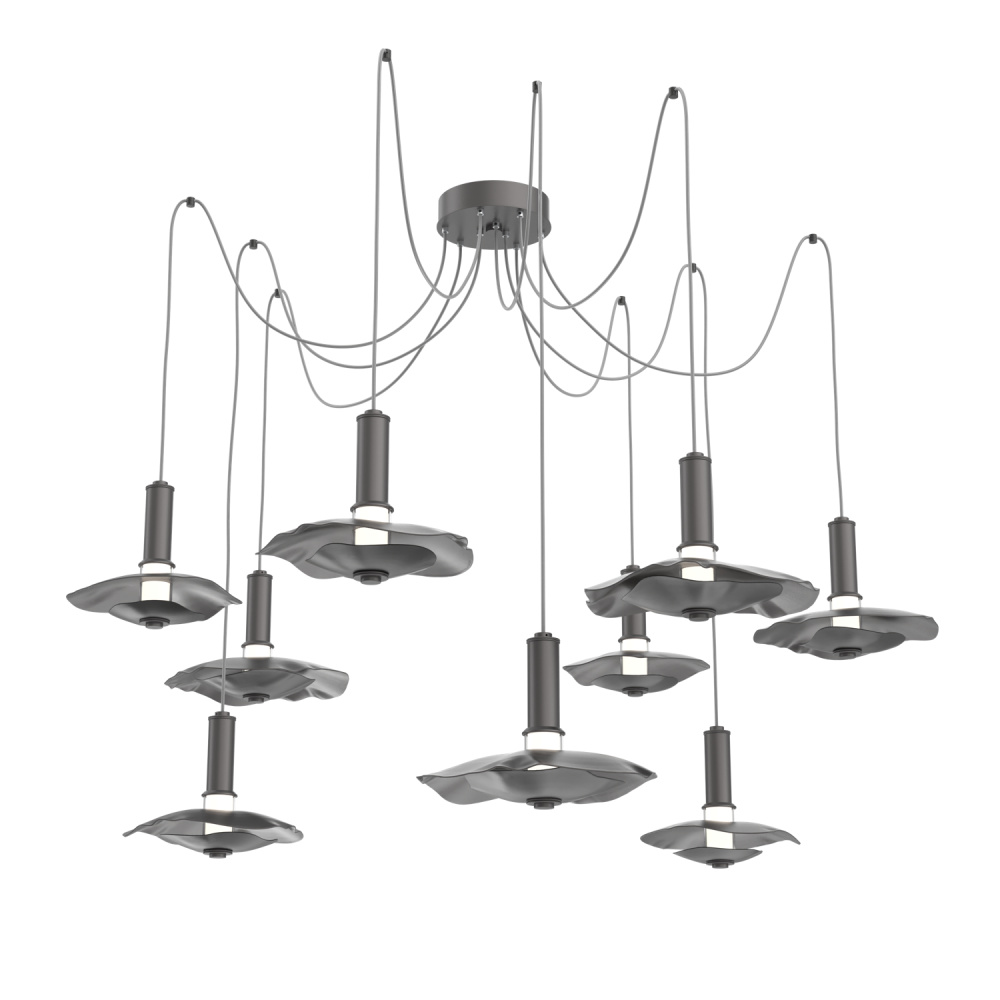 Cumulus Round 9pc Swag Multi-Pendant Chandelier