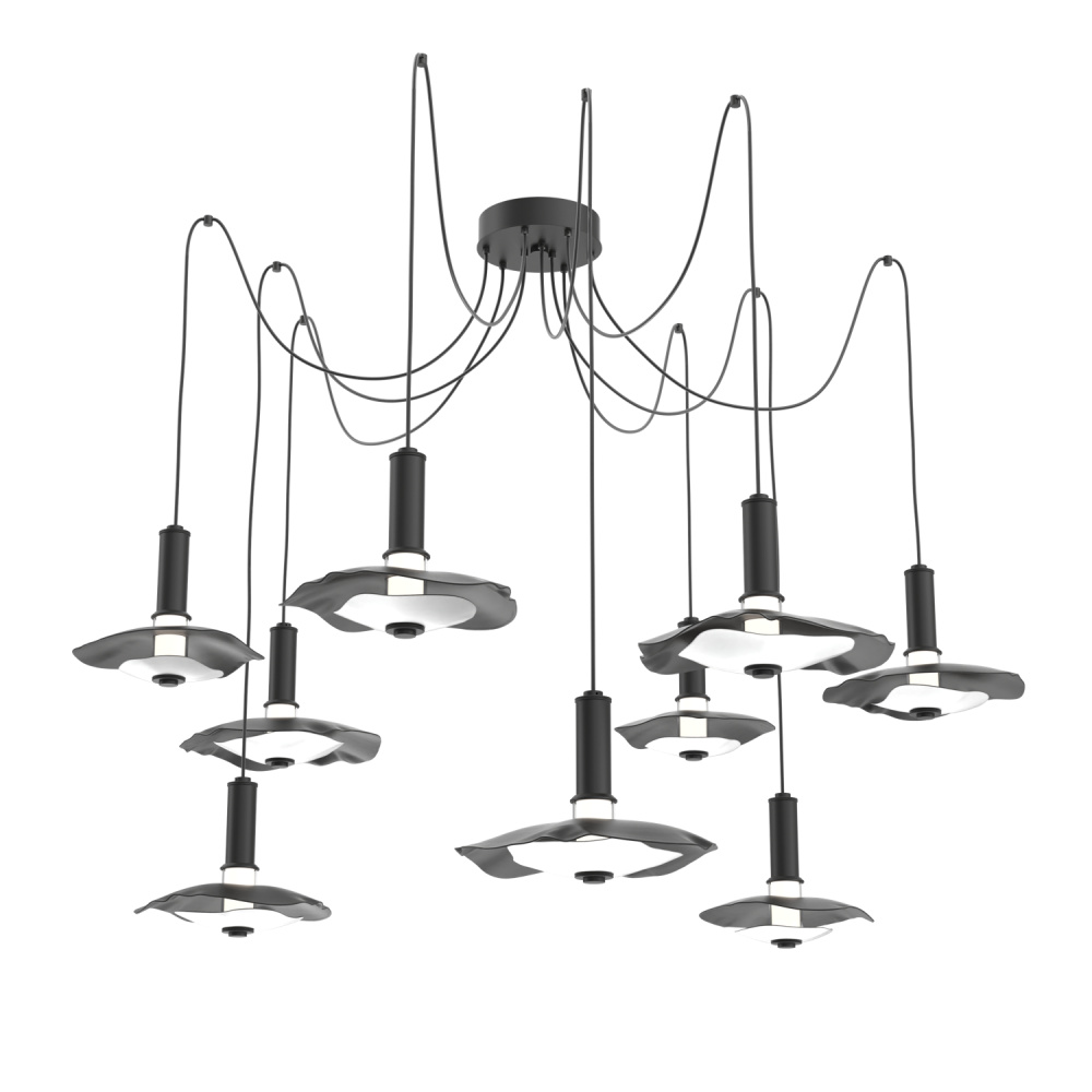 Cumulus Round 9pc Swag Multi-Pendant Chandelier