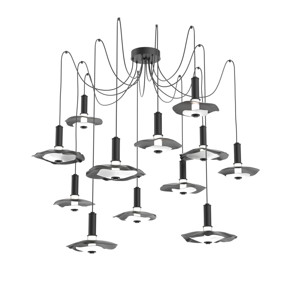 Cumulus Round 12pc Swag Multi-Pendant Chandelier
