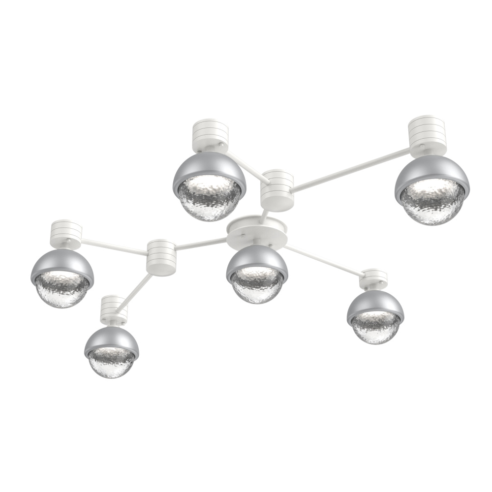 Hub & Spoke - Cabochon - Linear - 6pc