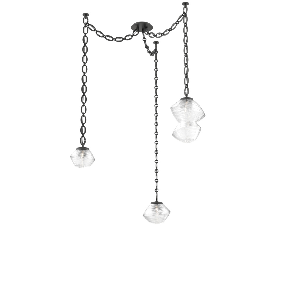 Mesa Multi Light Pendant Matte Black