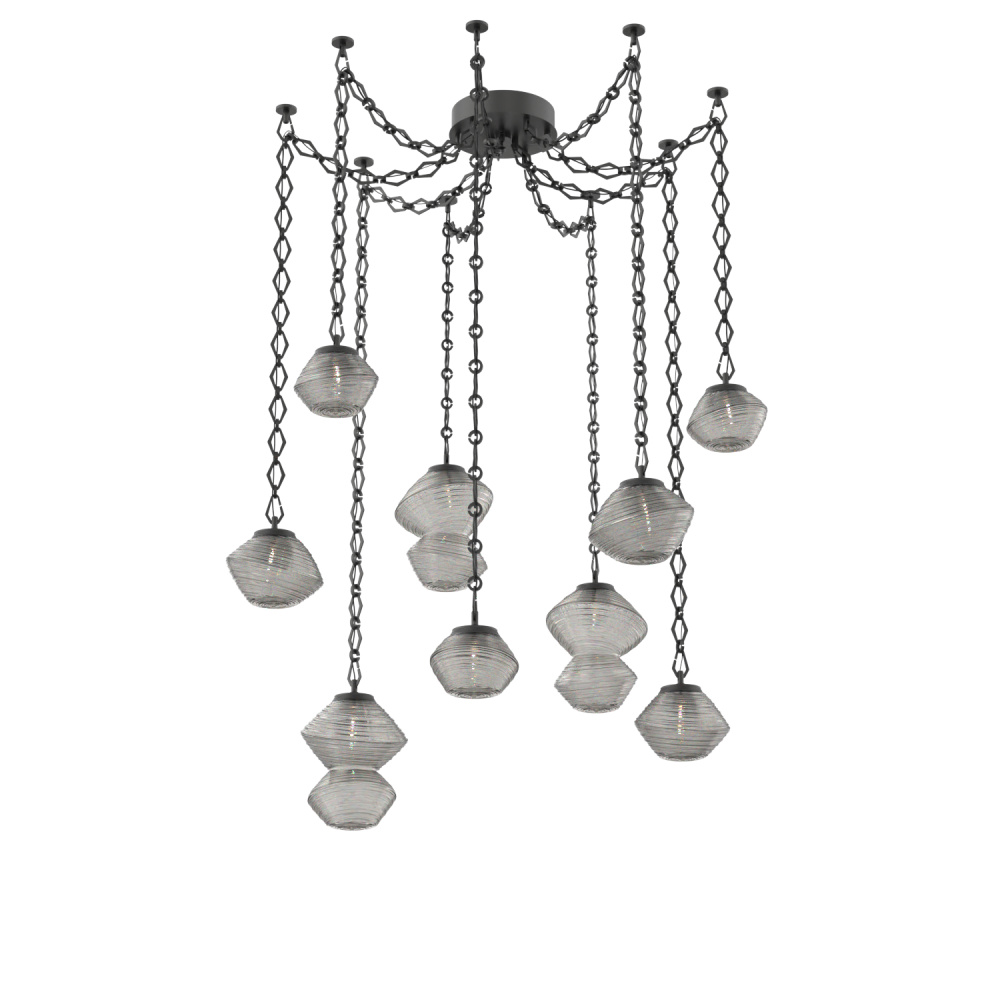 Mesa Multi Light Pendant Matte Black