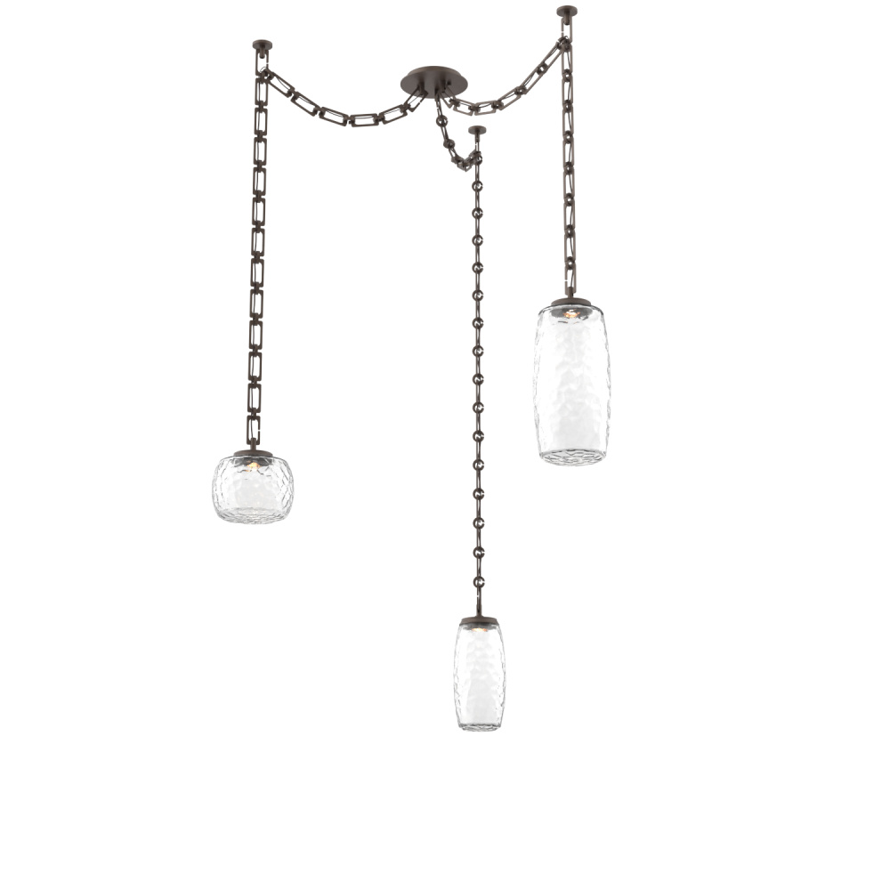Vessel Multi Light Pendant Flat Bronze