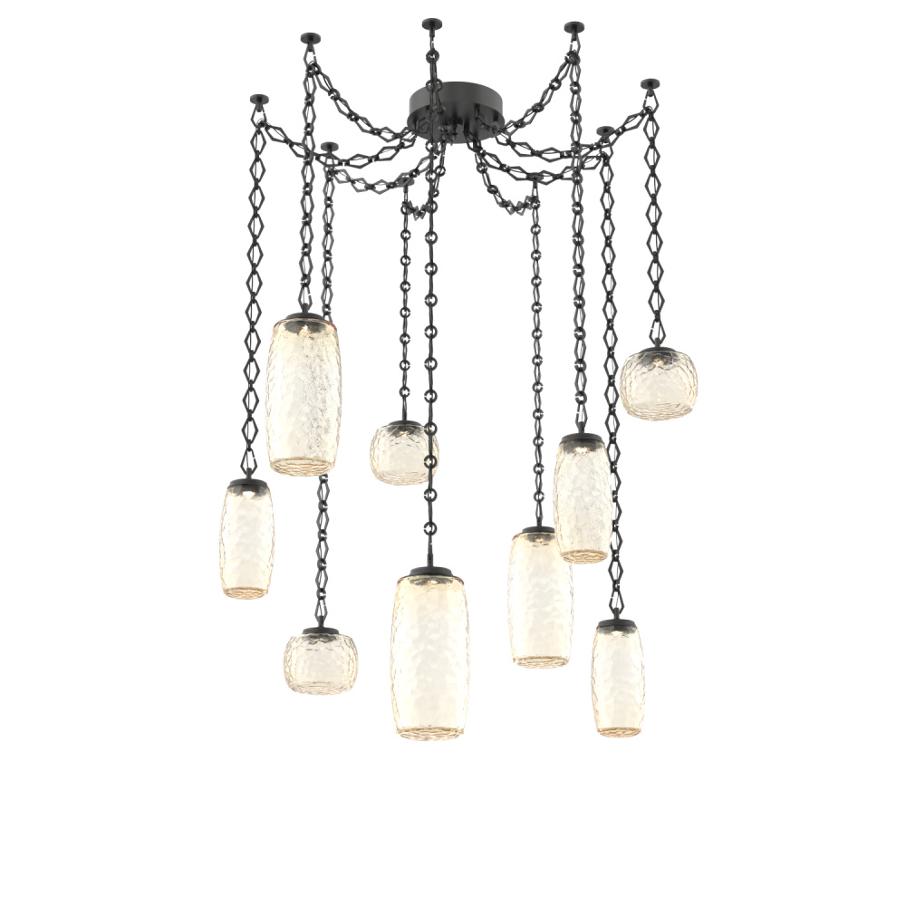Vessel Multi Light Pendant Matte Black