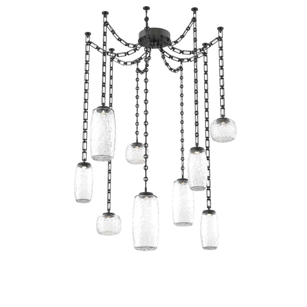 Vessel Multi Light Pendant Matte Black