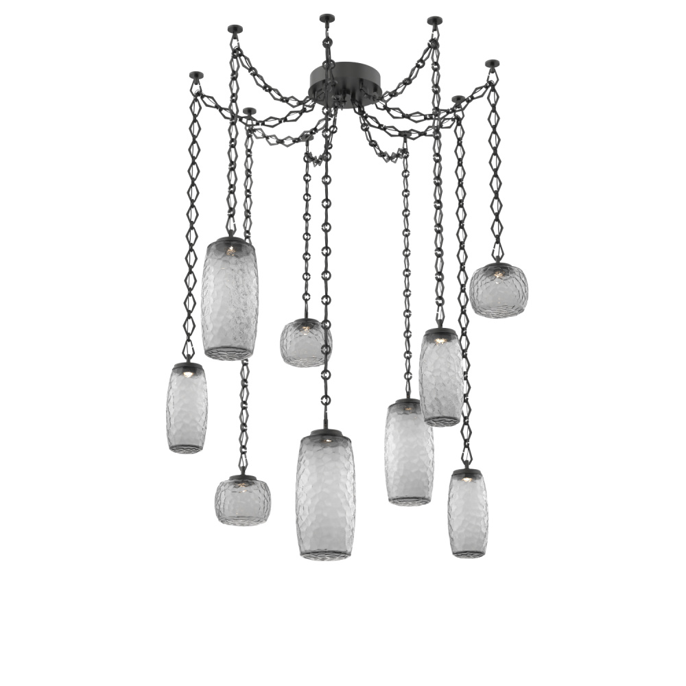 Vessel Multi Light Pendant Matte Black