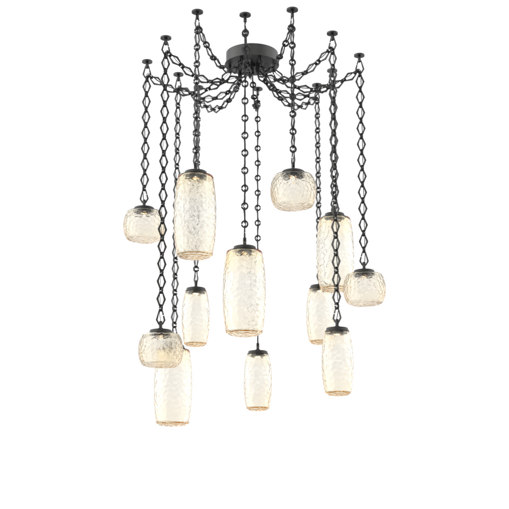 Vessel Multi Light Pendant Matte Black
