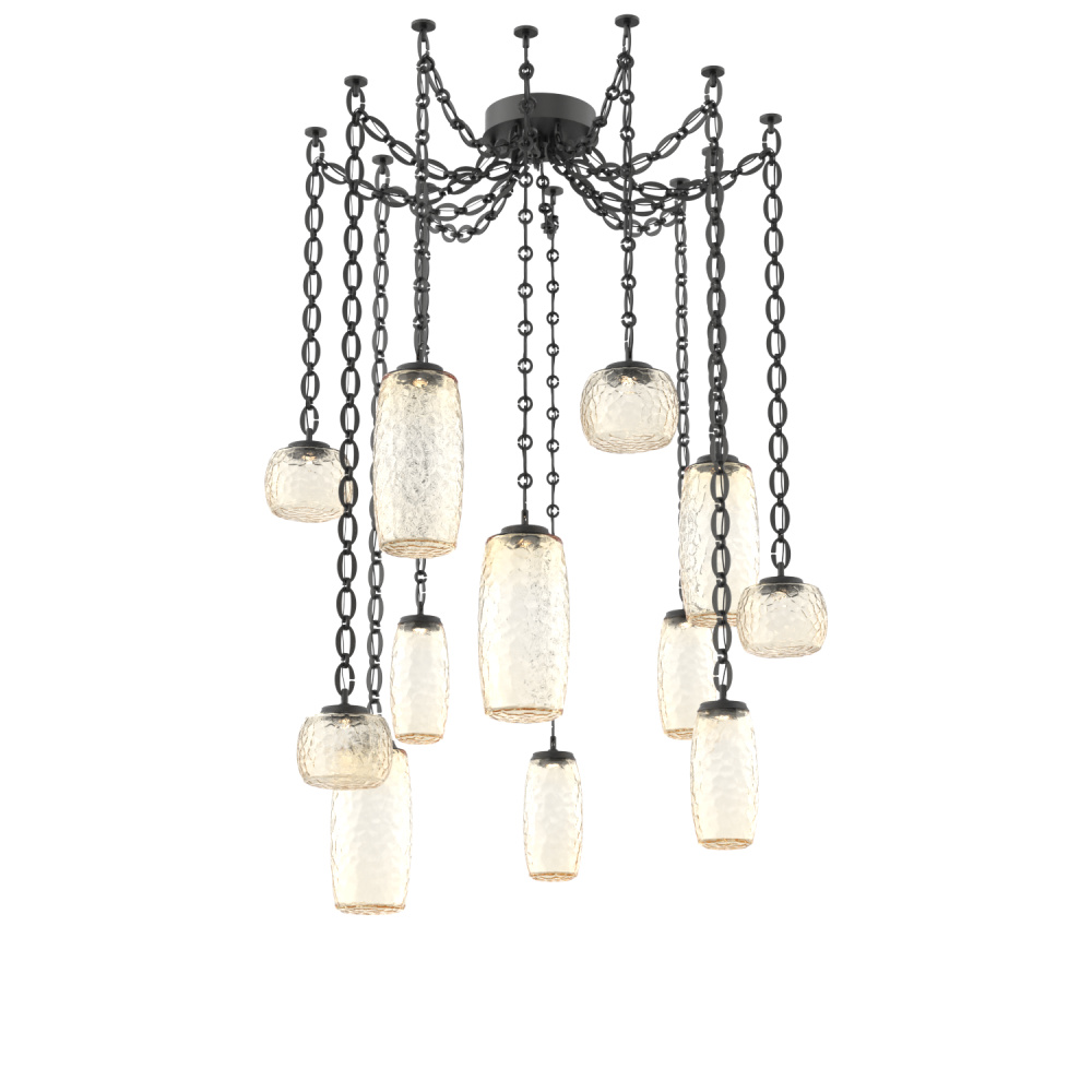 Vessel Multi Light Pendant Matte Black