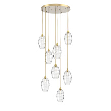 Hammerton CHB0035-08-GB-OC-C01-E2 - Ellisse Round 8pc Multi-Pendant