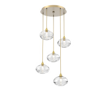 Hammerton CHB0036-05-GB-OC-C01-E2 - Coppa Round 5pc Multi-Pendant