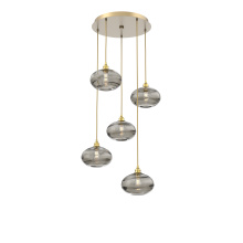 Hammerton CHB0036-05-GB-OS-C01-E2 - Coppa Round 5pc Multi-Pendant