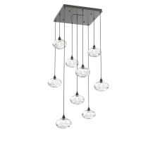 Hammerton CHB0036-09-MB-OC-C01-E2 - Coppa Square 9pc Multi-Pendant