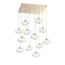 Hammerton CHB0036-12-GB-OC-C01-E2 - Coppa Square 12pc Multi-Pendant