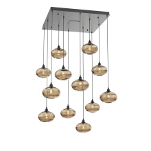Hammerton CHB0036-12-MB-OB-C01-E2 - Coppa Square 12pc Multi-Pendant