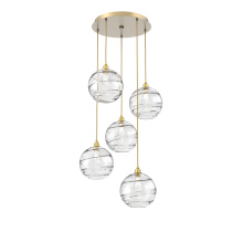 Hammerton CHB0047-05-GB-OC-C01-E2 - Terra Round 5pc Multi-Pendant