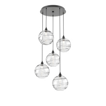 Hammerton CHB0047-05-MB-OC-C01-E2 - Terra Round 5pc Multi-Pendant