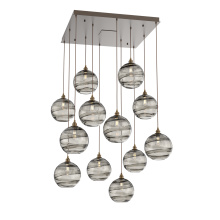 Hammerton CHB0047-12-FB-OS-C01-E2 - Terra Square 12pc Multi-Pendant