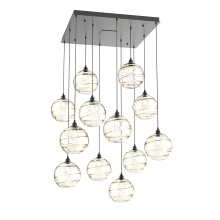 Hammerton CHB0047-12-MB-OA-C01-E2 - Terra Square 12pc Multi-Pendant