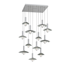 Hammerton CHB0098-12-CS-SG-C01-L3 - Cirrus Square 12pc Multi-Pendant