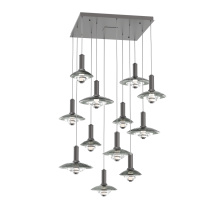 Hammerton CHB0098-12-GP-SG-C01-L3 - Cirrus Square 12pc Multi-Pendant