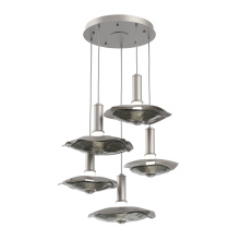 Hammerton CHB0099-05-BS-00-C01-L3-SG - Cumulus Round 5pc Multi-Pendant