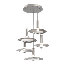 Hammerton CHB0099-05-BS-00-C01-L3-WI - Cumulus Round 5pc Multi-Pendant