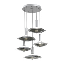 Hammerton CHB0099-05-CS-00-C01-L3-SG - Cumulus Round 5pc Multi-Pendant