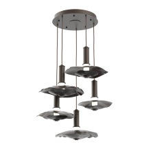 Hammerton CHB0099-05-FB-00-C01-L3-BI - Cumulus Round 5pc Multi-Pendant