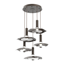 Hammerton CHB0099-05-FB-00-C01-L3-WI - Cumulus Round 5pc Multi-Pendant