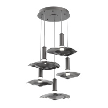 Hammerton CHB0099-05-GP-00-C01-L3-MI - Cumulus Round 5pc Multi-Pendant