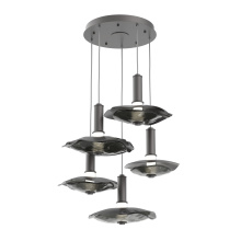Hammerton CHB0099-05-GP-00-C01-L3-SG - Cumulus Round 5pc Multi-Pendant