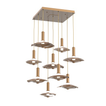 Hammerton CHB0099-09-NB-00-C01-L3-MI - Cumulus Square 9pc Multi-Pendant