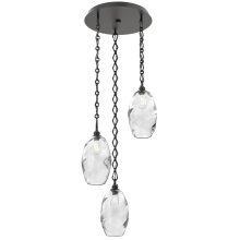 Hammerton CNB0035-03-MB-OC-CH1-E2 - Ellisse Round 3pc Multi-Pendant with Chain