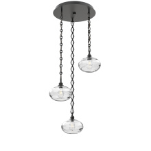 Hammerton CNB0036-03-MB-OC-CH1-E2 - Coppa Round 3pc Multi-Pendant with Chain
