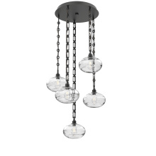 Hammerton CNB0036-05-MB-OC-CH3-E2 - Coppa Round 5pc Multi-Pendant with Chain