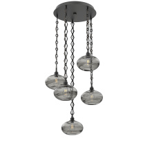 Hammerton CNB0036-05-MB-OS-CH1-E2 - Coppa Round 5pc Multi-Pendant with Chain