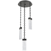 Hammerton CNB0042-03-MB-CG-CH1-L1 - Parallel Round 3pc Multi-Pendant with Chain