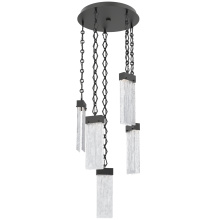 Hammerton CNB0042-05-MB-CG-CH1-L3 - Parallel Round 5pc Multi-Pendant with Chain
