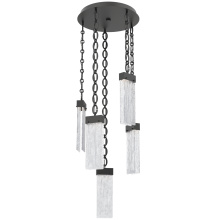 Hammerton CNB0042-05-MB-CG-CH2-L1 - Parallel Round 5pc Multi-Pendant with Chain
