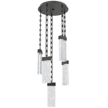 Hammerton CNB0042-05-MB-CG-CH3-L3 - Parallel Round 5pc Multi-Pendant with Chain