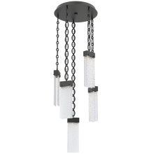 Hammerton CNB0042-05-MB-CR-CH2-L3 - Parallel Round 5pc Multi-Pendant with Chain