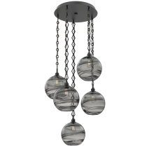 Hammerton CNB0047-05-MB-OS-CH1-E2 - Terra Round 5pc Multi-Pendant with Chain
