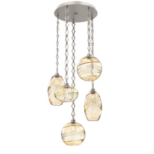Hammerton CNB0048-05-BS-OA-CH1-E2 - Misto Round 5pc Multi-Pendant Chain