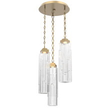 Hammerton CNB0056-03-GB-LC-CH1-L1 - Ledgestone Round 3pc Multi-Pendant with Chain